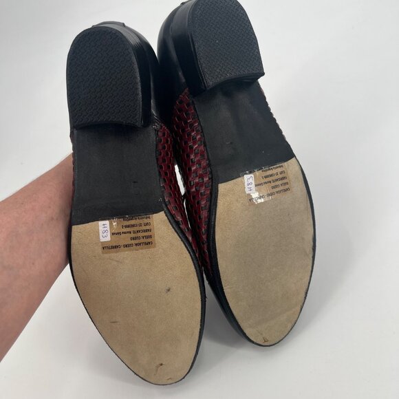 Suipacha 256 Tango Professional Dance Shoes Leather Sole‎ Cap Toe Woven Size 9 - Picture 6 of 12